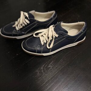 Cole Haan Navy and White Sneakers